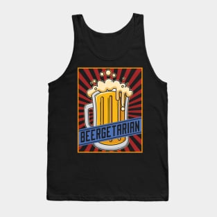 Brewer Brewery Carft Beer Drinker Beergetarian Tank Top